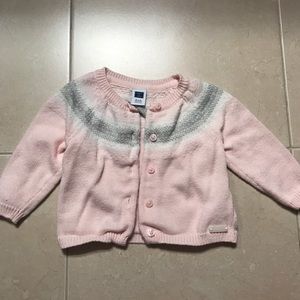 EUC Janie and Jack infant girl cardigan 3-6 mos